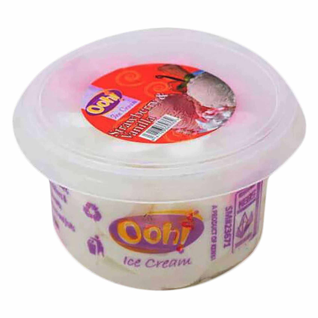 OOH! STRAWBERRY &VANILLA 120ML